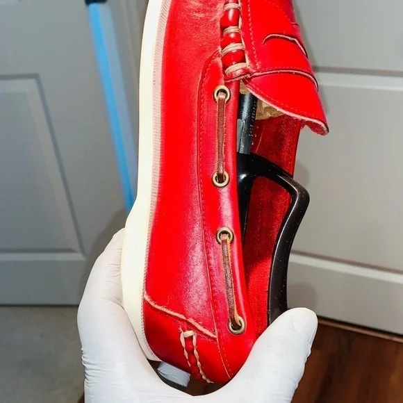 Allen Edmonds Maritime Penny Boat Shoes. - Picture 5 of 15